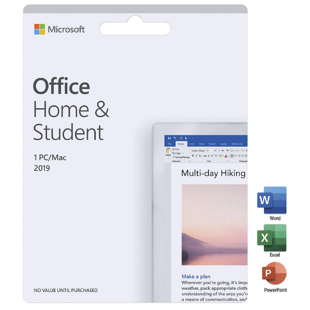microsoft package for students mac